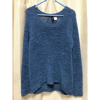 エイチアンドエム(H&M)のH&M テープヤーンニット(カットソー(長袖/七分))