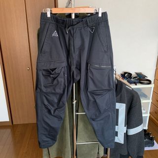 ナイキ(NIKE)のNIKE ACG WVN CARGO ウーブン カーゴパンツ ブラック S(ワークパンツ/カーゴパンツ)