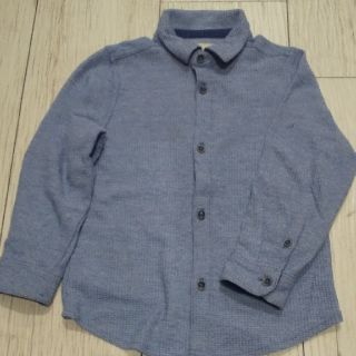 ザラキッズ(ZARA KIDS)のZARA KIDS シャツ（ブルー系）(ブラウス)