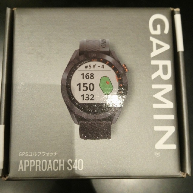 GARMIN(ガーミン)のGARMIN(ガーミン) Approach S40 BLACK チケットのスポーツ(ゴルフ)の商品写真