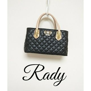 レディー(Rady)のRady キルティング ビジュー トートバッグ(ハンドバッグ)