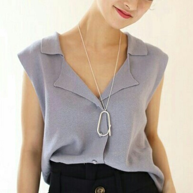 TODAYFUL(トゥデイフル)の TODAYFUL Top Oval Necklace ロングネックレス アクセ レディースのアクセサリー(ネックレス)の商品写真