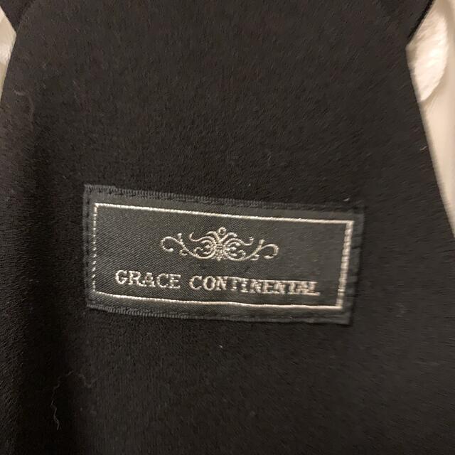 GRACE CONTINENTAL(グレースコンチネンタル)のグレースコンチネンタル  サロペット　黒 レディースのパンツ(サロペット/オーバーオール)の商品写真