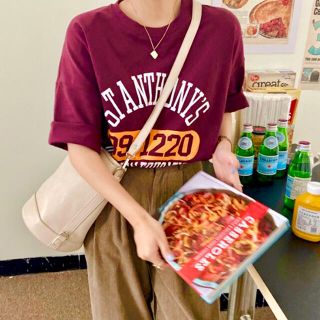 ディーホリック(dholic)の【新品】韓国 英字ロゴTシャツ(Tシャツ(半袖/袖なし))