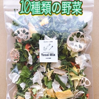 新鮮野菜【乾燥野菜10種類入り♪】農薬不使用(野菜)