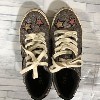 ザラ(ZARA)のZARA♡スニーカー　ラメ　23cm kidsにも♡(スニーカー)