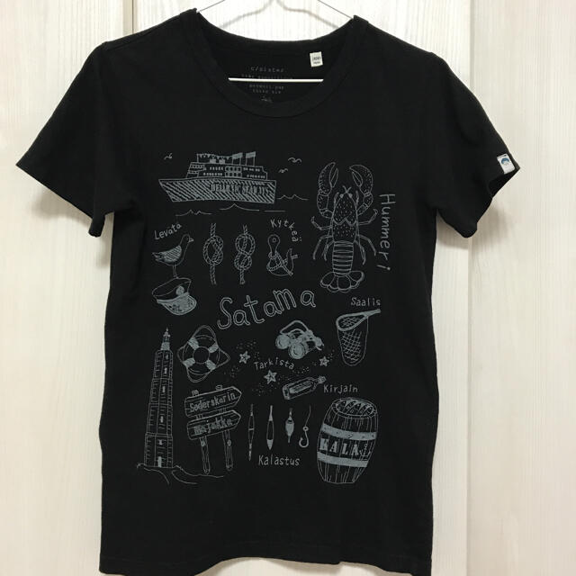 綿　コットン　着痩せ　Tシャツ レディースのトップス(Tシャツ(半袖/袖なし))の商品写真