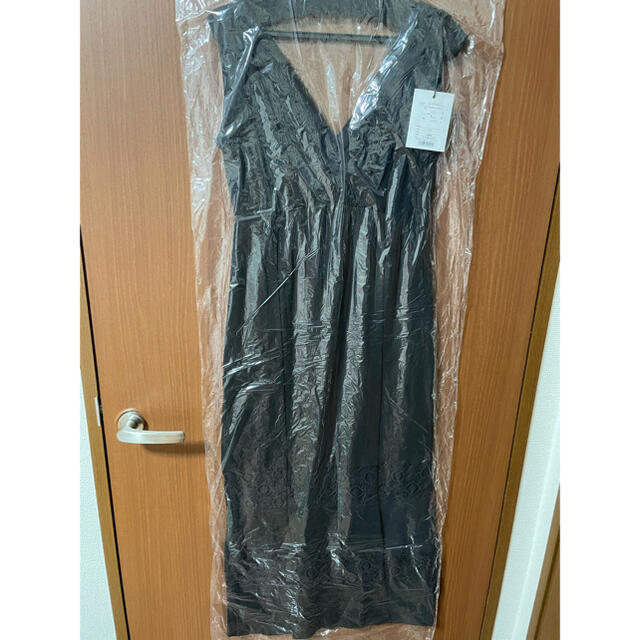 好評限定品 Lace-trimmed Jersey Long Dress black-Sの通販 by vintage_rose's shop｜ラクマ 安い国産
