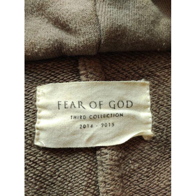 FEAR OF GOD fear of god third collection hoodieの通販 by belt's shop｜フィアオブゴッド ならラクマ