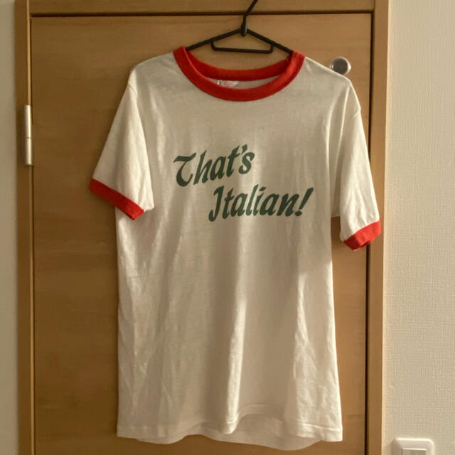 80's vintage Hanes リンガー　tシャツ