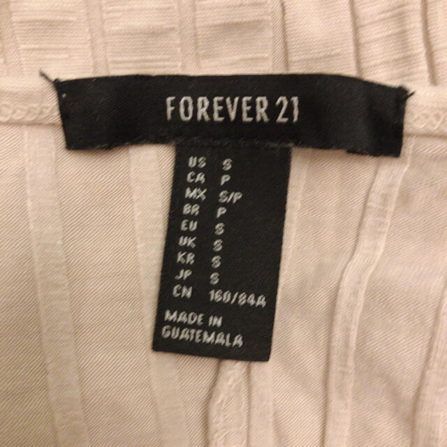 FOREVER 21(フォーエバートゥエンティーワン)のforever21 レースアップキャミソールワンピース キャミワンピ レディースのワンピース(ミニワンピース)の商品写真