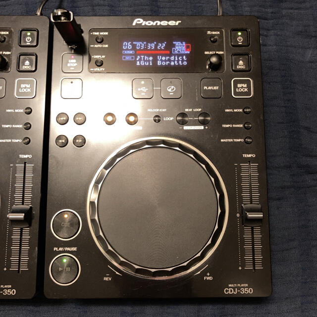 Pioneer パイオニア CDJ 350 2台セット 2