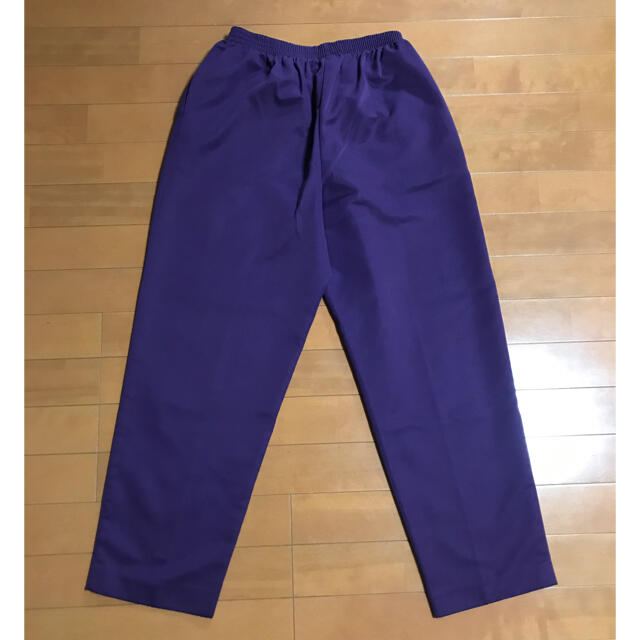 紫　パンツ　テーパード　イージーパンツ　古着　ビンテージ　スラックス | フリマアプリ ラクマ