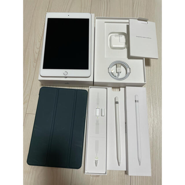 [美品]ipad mini5/64GBシルバー+Apple pencil