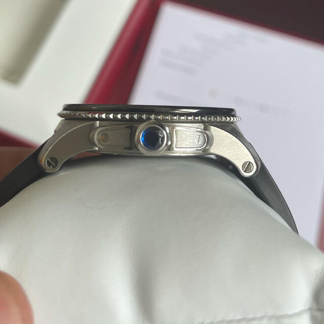 Cartier(カルティエ)のカリブル ドゥ カルティエ ダイバー W7100056 保証書あり メンズの時計(腕時計(アナログ))の商品写真