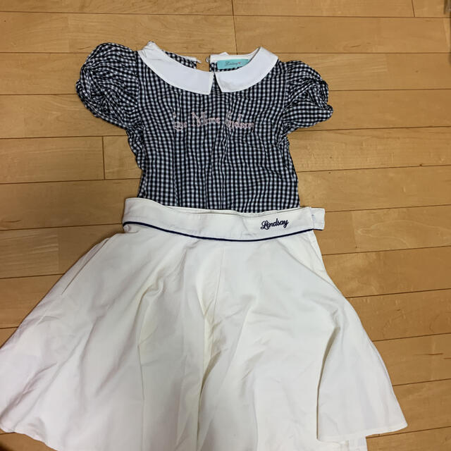 Lindsay(リンジィ)のリンジィブラウス キッズ/ベビー/マタニティのキッズ服女の子用(90cm~)(ブラウス)の商品写真