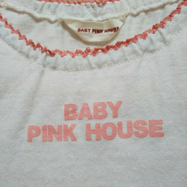 PINK HOUSE(ピンクハウス)のBABY PINK HOUSE  半袖ワンピース キッズ/ベビー/マタニティのキッズ服女の子用(90cm~)(ワンピース)の商品写真