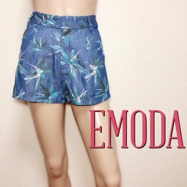 EMODA(エモダ)のいつでも♪エモダ カジュアルショートパンツ♡ザラ ムルーア レディースのパンツ(ショートパンツ)の商品写真