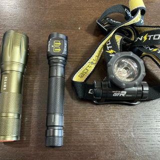 ジェントス(GENTOS)のNitecore EA2LEDライトジェントスGTR-931H beamsセット(ライト/ランタン)