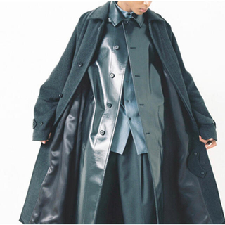 コモリ(COMOLI)のauralee cashmere wool mosser big coat(ステンカラーコート)