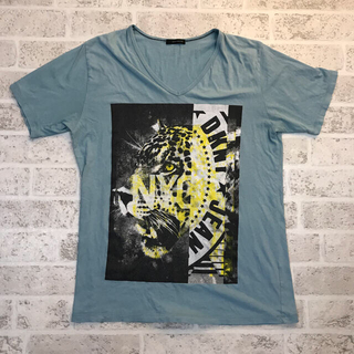 ダナキャランニューヨーク(DKNY)のDKNY アニマル柄 Tシャツ サイズM(Tシャツ/カットソー(半袖/袖なし))