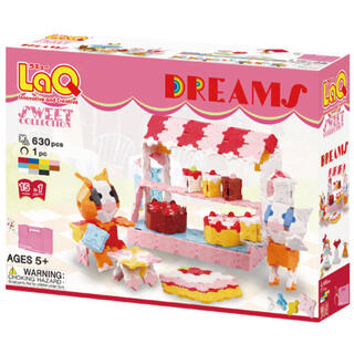 LaQ  Sweet  collection ドリームズ 630pcs(知育玩具)