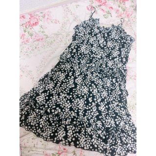 ザラ(ZARA)のZARA 花柄ミニワンピ(ミニワンピース)