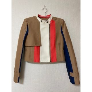 ビーシービージーマックスアズリア(BCBGMAXAZRIA)の新品•未使用【BCBGMAXAZRIA】ジャケット(ライダースジャケット)