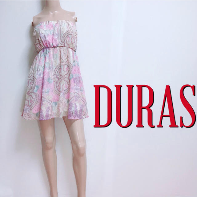 DURAS(デュラス)の間違いなし♪デュラス シフォンスカーフ ベアワンピース♡ダチュラ リゼクシー レディースのワンピース(ミニワンピース)の商品写真