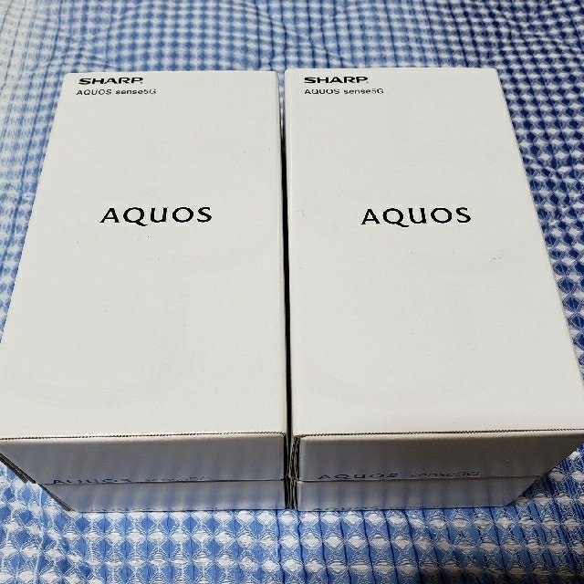 AQUOS sense5G  simフリー 4台セット★SH-M17 SHARP