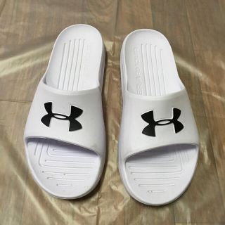 アンダーアーマー(UNDER ARMOUR)のアンダーアーマー◆UNDER ARMOUR◆サンダル◆２６ＣＭ◆白◆ホワイト(スニーカー)