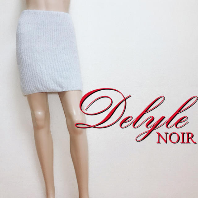 Delyle NOIR(デイライルノアール)の極美ライン♪デイライルノアール 超やわらかニットスカート♡リゼクシー デュラス レディースのスカート(ミニスカート)の商品写真