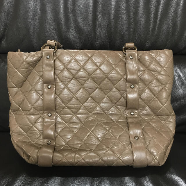 CHANEL VINTAGE BAG  チェーンキルティングトートバッグ 美品