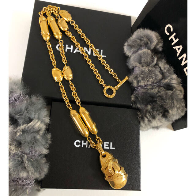 超歓迎 CHANEL - レア!ヴィンテージシャネル☆ペンダントネックレス