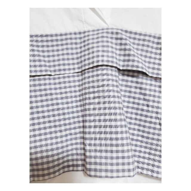 Simplicite(シンプリシテェ)のSIMPLICITE♡ビスチェドッキングシャツ レディースのトップス(シャツ/ブラウス(長袖/七分))の商品写真