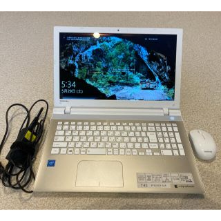 トウシバ(東芝)のTOSHIBA ダイナブック　dynabook PT-45VGY-SJA(ノートPC)