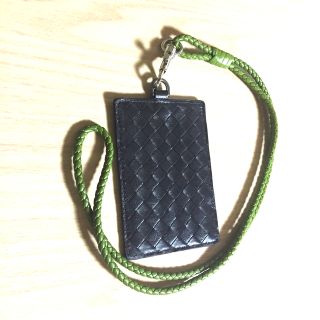 ボッテガヴェネタ(Bottega Veneta)のボッテガヴェネタ   ネックストラップ＋新品パスケース(名刺入れ/定期入れ)