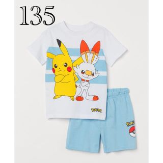 エイチアンドエム(H&M)の《最新作》新品　ポケモン　パジャマ　135/140(パジャマ)