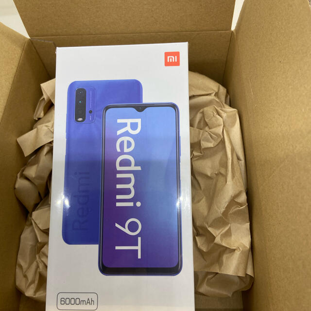 新品未開封　Xiaomi Redmi 9T カーボングレー　4台セット スマホ/家電/カメラのスマートフォン/携帯電話(スマートフォン本体)の商品写真