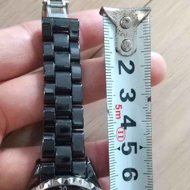 CHANEL(シャネル)の時計ブラック レディースのファッション小物(腕時計)の商品写真