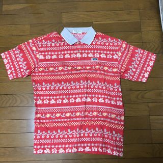 マンシングウェア(Munsingwear)のマンシングウェア munsingwear ポロシャツ アロハ柄 花柄(ウエア)