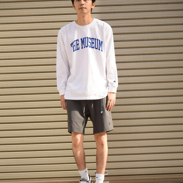 SHIPS(シップス)のRUSSELL ATHLETIC: プリント ロングスリーブ Tシャツ Lサイズ メンズのトップス(Tシャツ/カットソー(七分/長袖))の商品写真