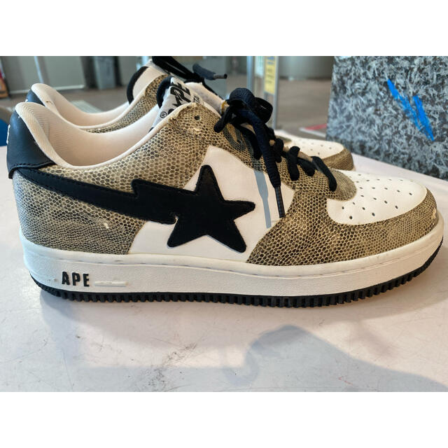 A BATHING APE(アベイシングエイプ)のAPE BAPESTA SNAKE US9 新品 メンズの靴/シューズ(スニーカー)の商品写真