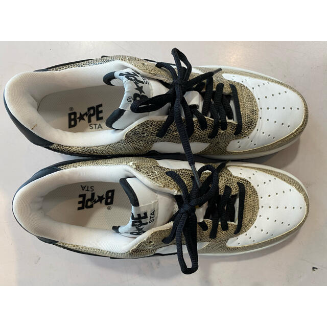 A BATHING APE(アベイシングエイプ)のAPE BAPESTA SNAKE US9 新品 メンズの靴/シューズ(スニーカー)の商品写真