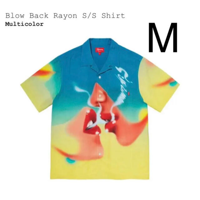 返品交換 supreme Blow Back Rayon S/S Shirt M