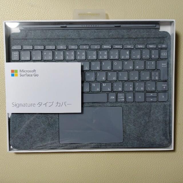 Microsoft(マイクロソフト)のマイクロソフト タイプカバー(アイスブルー) KCS-00123 スマホ/家電/カメラのPC/タブレット(PC周辺機器)の商品写真