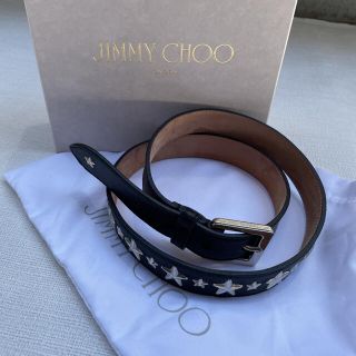 ジミーチュウ(JIMMY CHOO)のJIMMY CHOO ジミーチュウ ☆スタースタッズベールトブラック(ベルト)