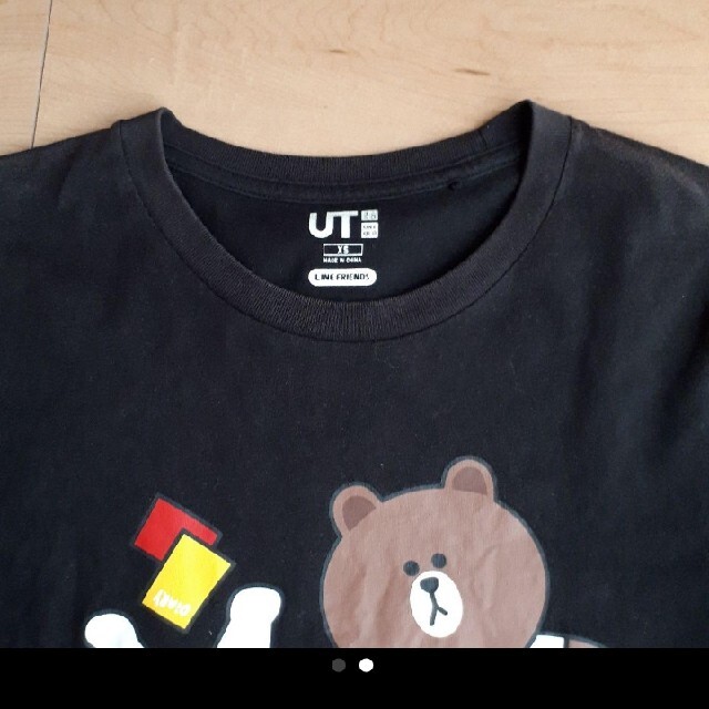 UNIQLO(ユニクロ)のユニクロ☆UNIQLO☆LINEコラボTシャツ☆XS メンズのトップス(Tシャツ/カットソー(半袖/袖なし))の商品写真