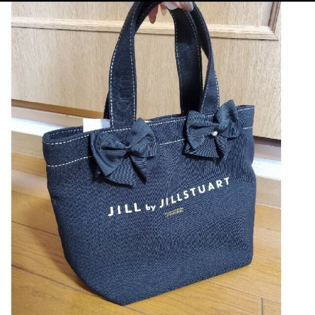 JILLbyJILLSTUART リボンハンドルトート　ブラック