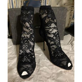 ドルチェアンドガッバーナ(DOLCE&GABBANA)の専用　新品 DOLCE & GABBANA レース ピンヒール(ハイヒール/パンプス)